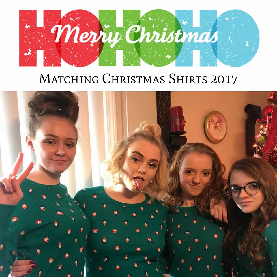 Faith..Mariah..Arianna..Macayle...Christmas 2017